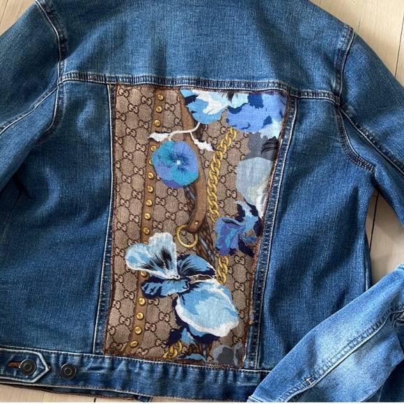 Mommy and me matching denim jackets - Picture 2 of 6